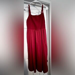 Midi Mauve Tank Dress